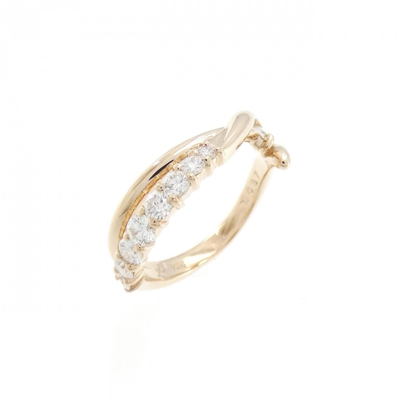 K18PG Diamond Qeelin 0.37CT