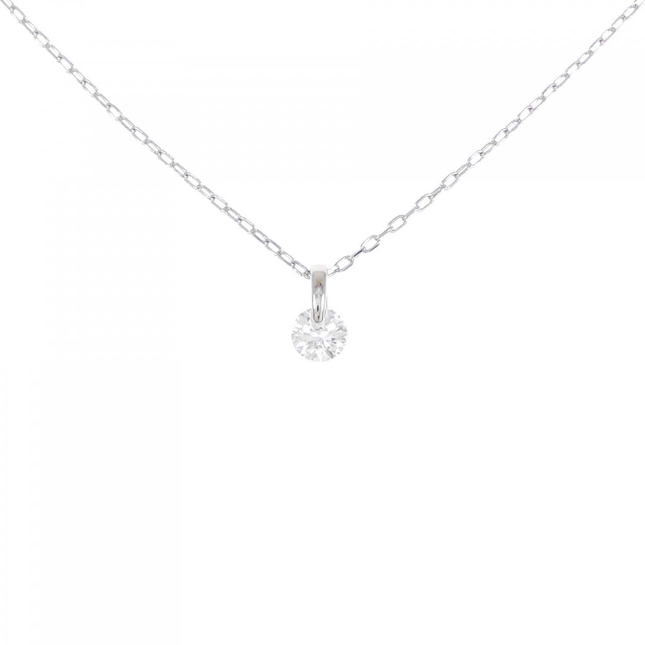PT Solitaire Diamond Necklace 0.300CT