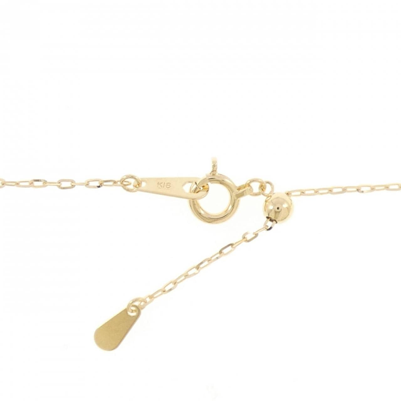 K18YG クロス ダイヤモンド ネックレス 0.50CT