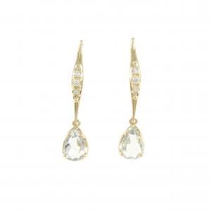 ヴァンドーム クオーツ ピアス