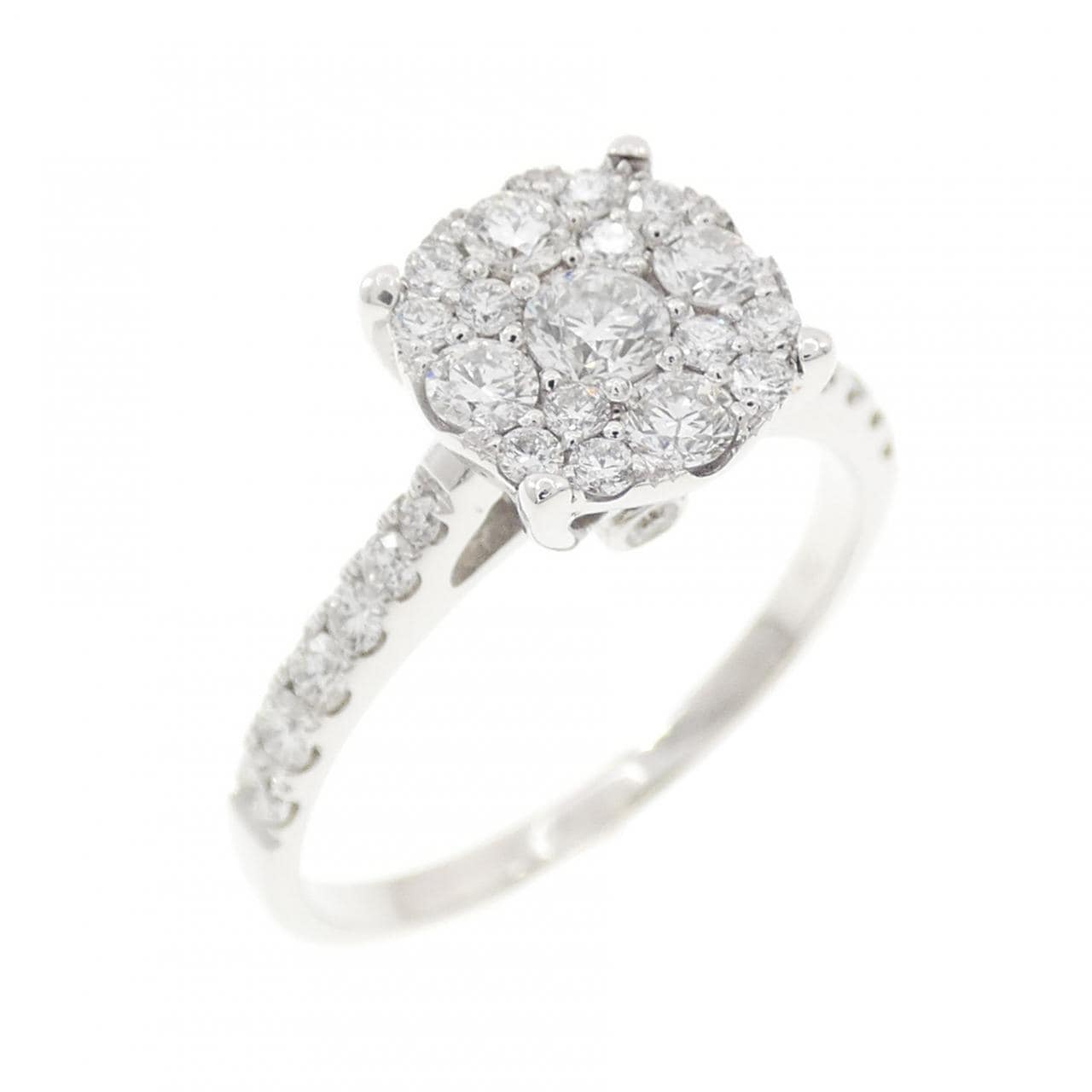 750WG ダイヤモンド リング