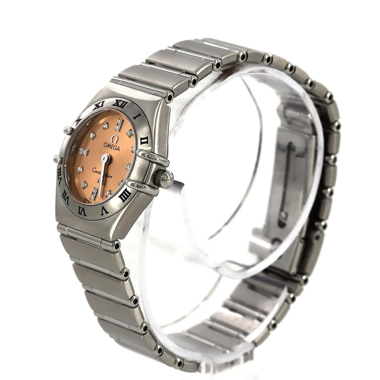 オメガ コンステレーションミニ･16P･シンディ･クロフォード" LIMITED" 1564.66 SS クォーツ