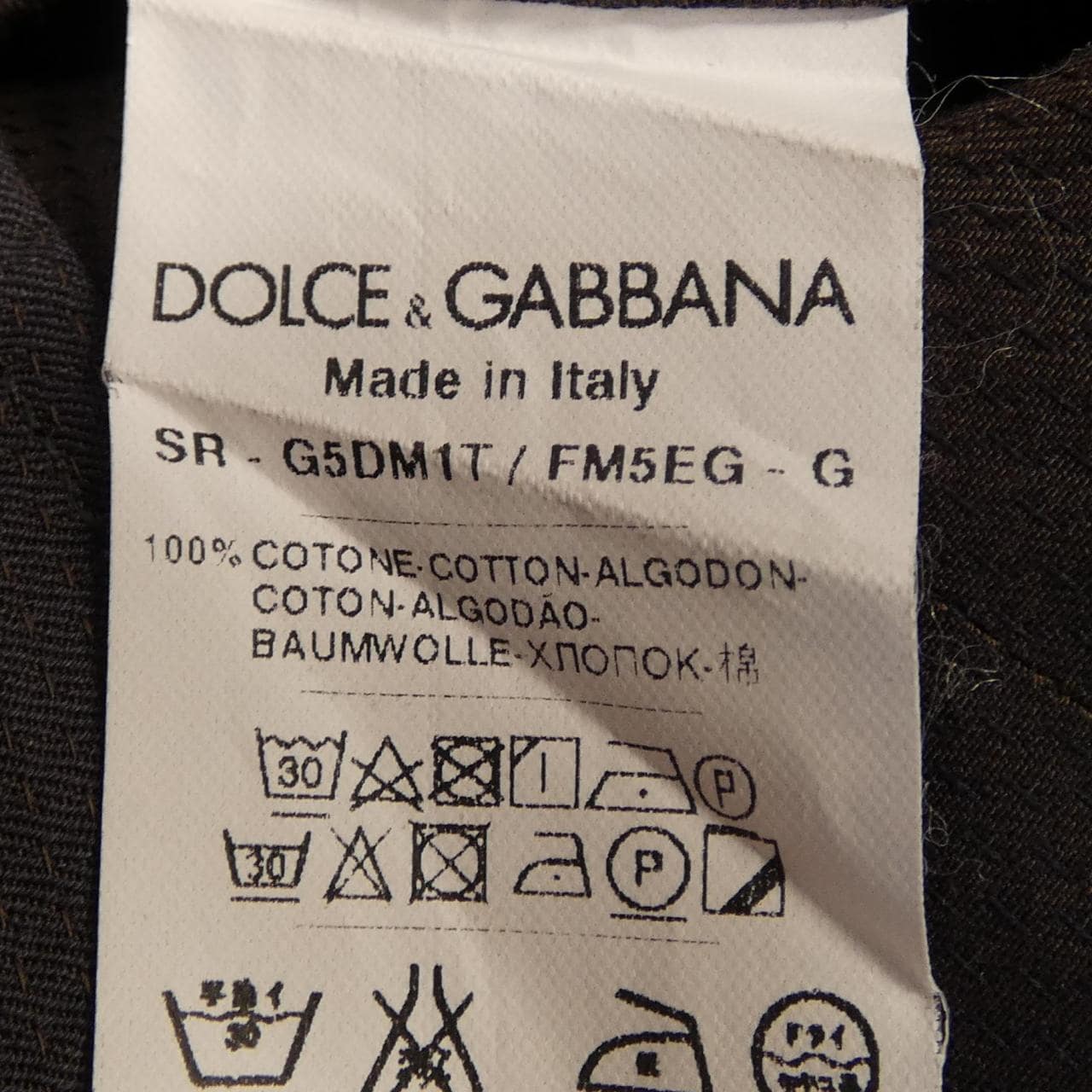 ドルチェアンドガッバーナ DOLCE&GABBANA S／Sシャツ