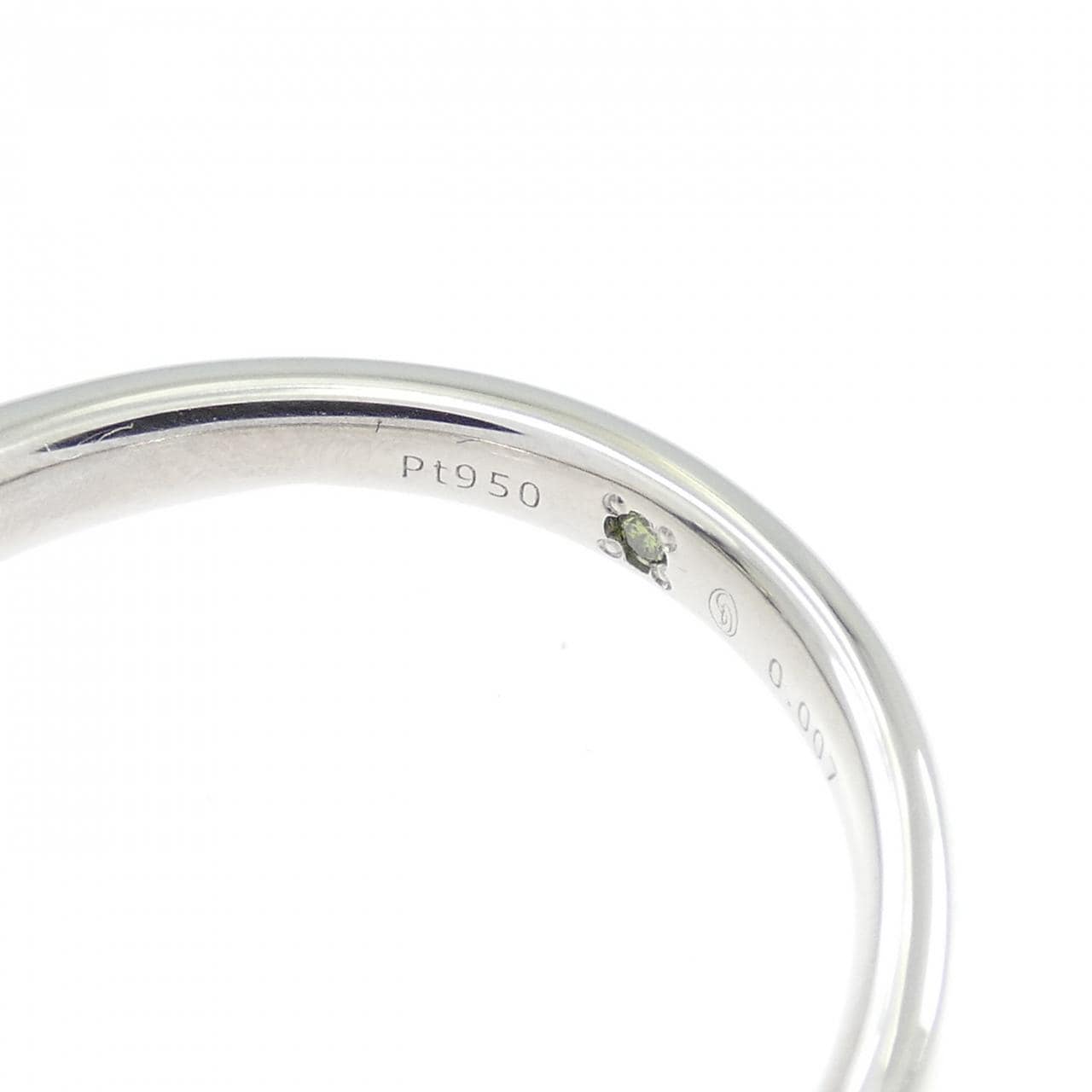 PT950 リング 0.007CT