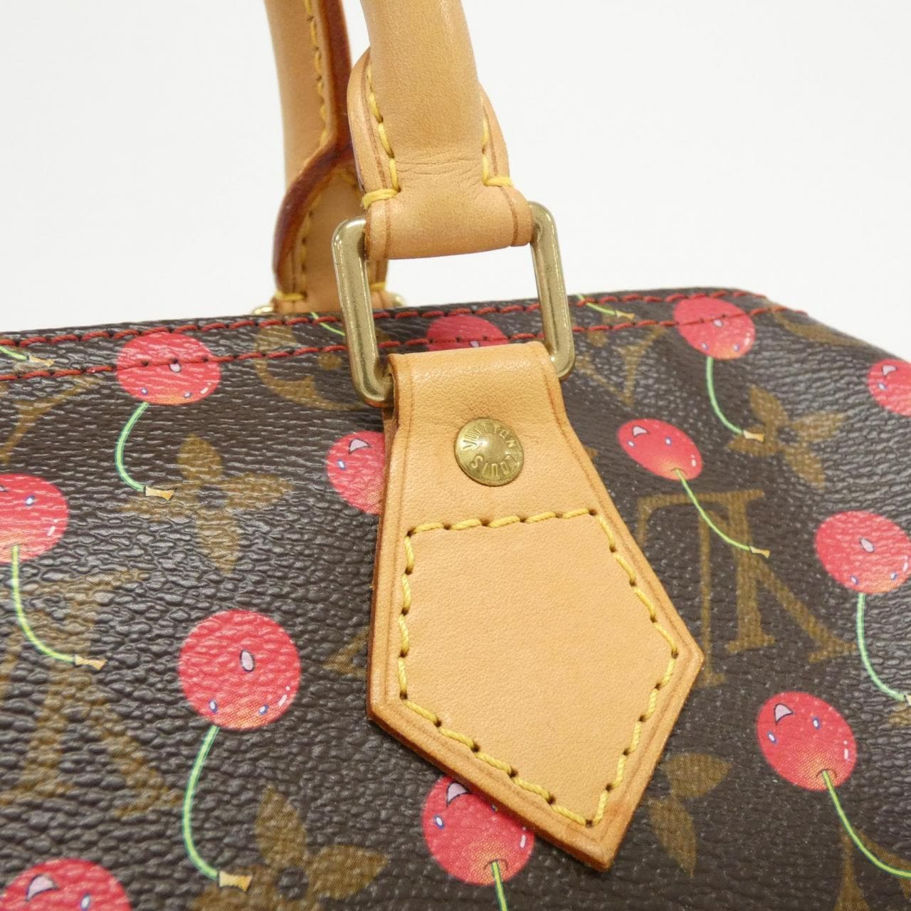 LOUIS VUITTON Monogram Cherry Speedy 25 厘米 M95009 波士顿包