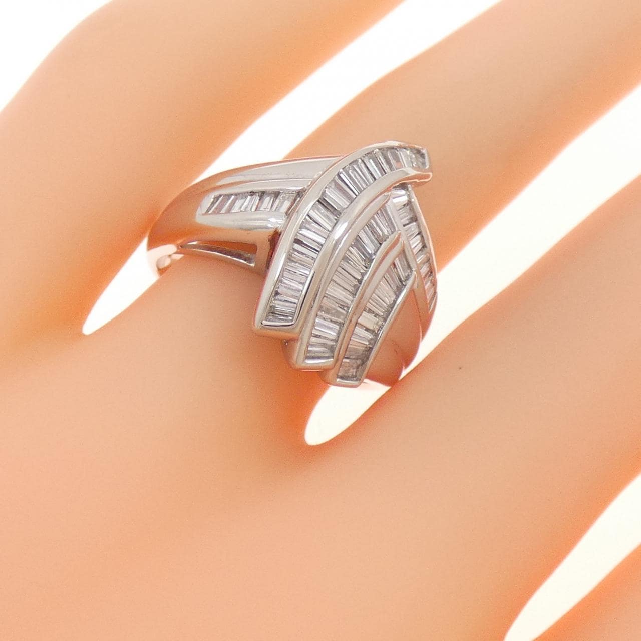 PT900 ダイヤモンド リング 0.65CT