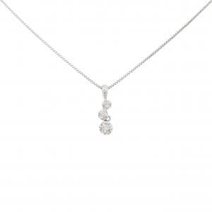 PT950/PT850 ダイヤモンド ネックレス 0.06CT