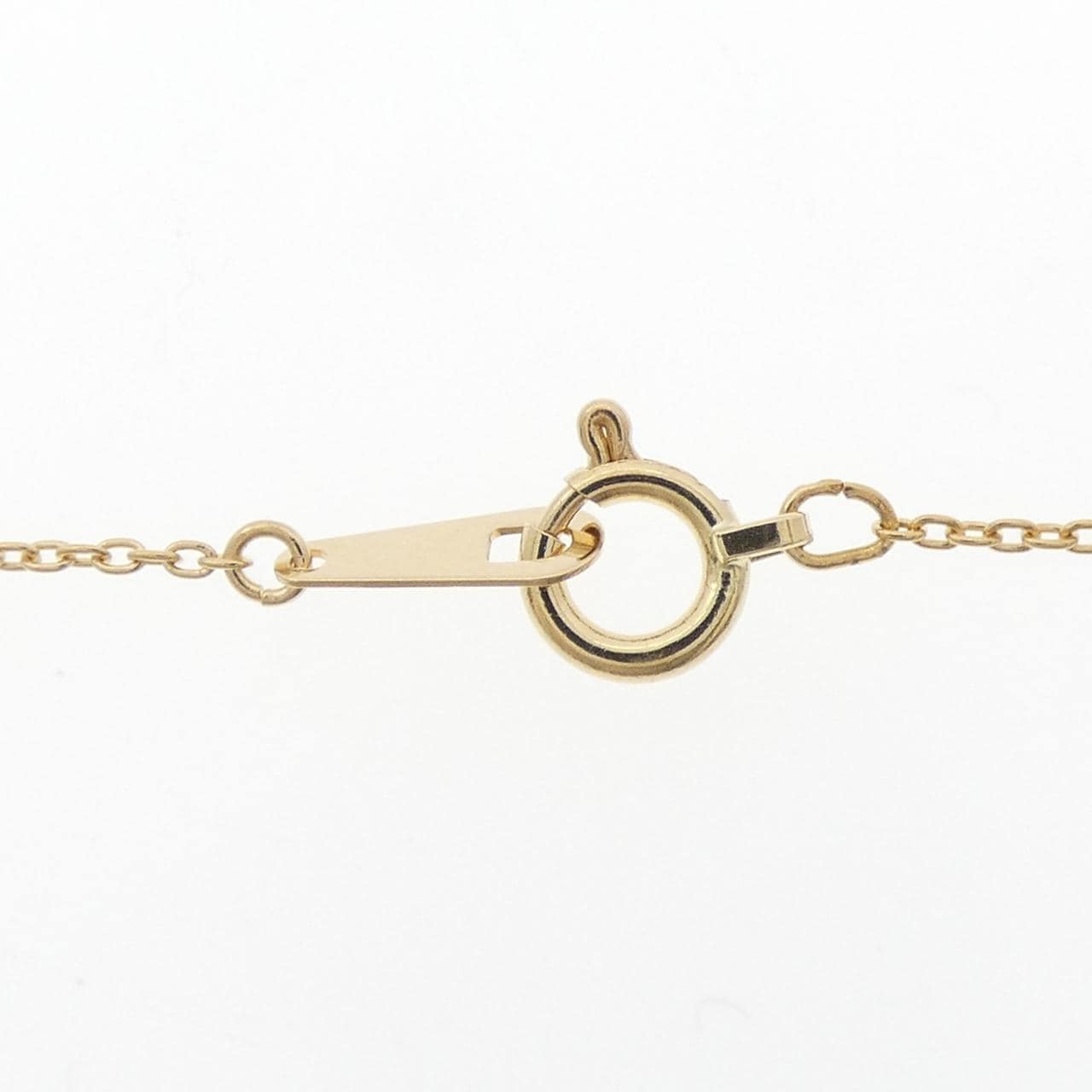 K18YG ガーネット ネックレス