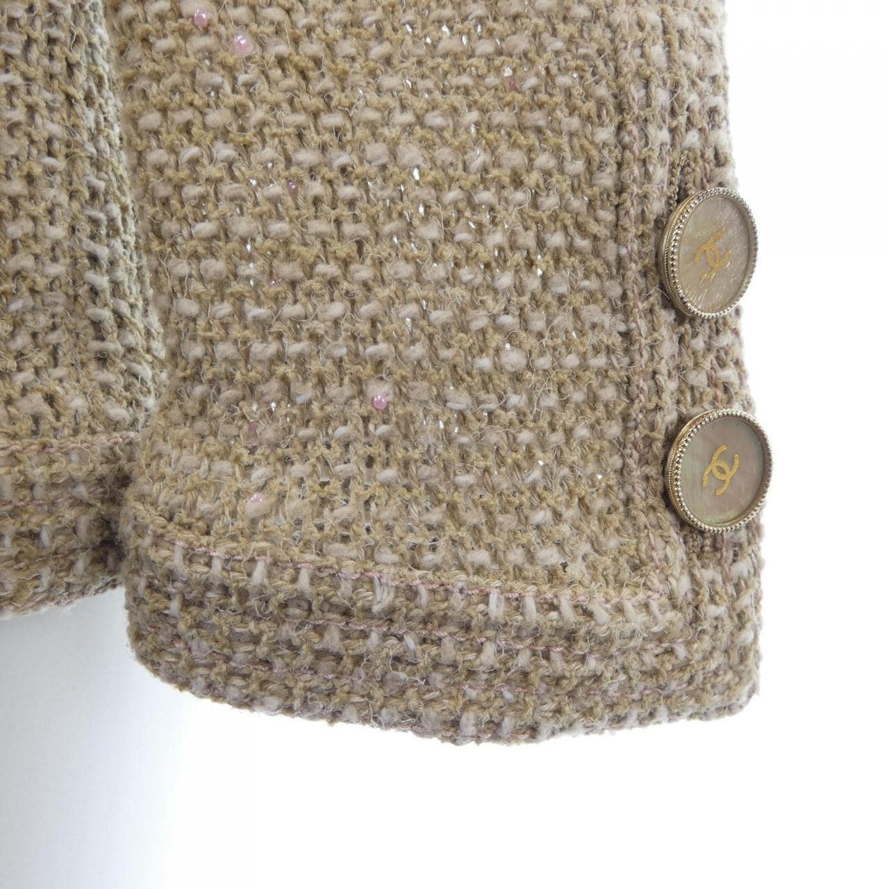 シャネル CHANEL P53061V39575 16C ノーカラージャケット