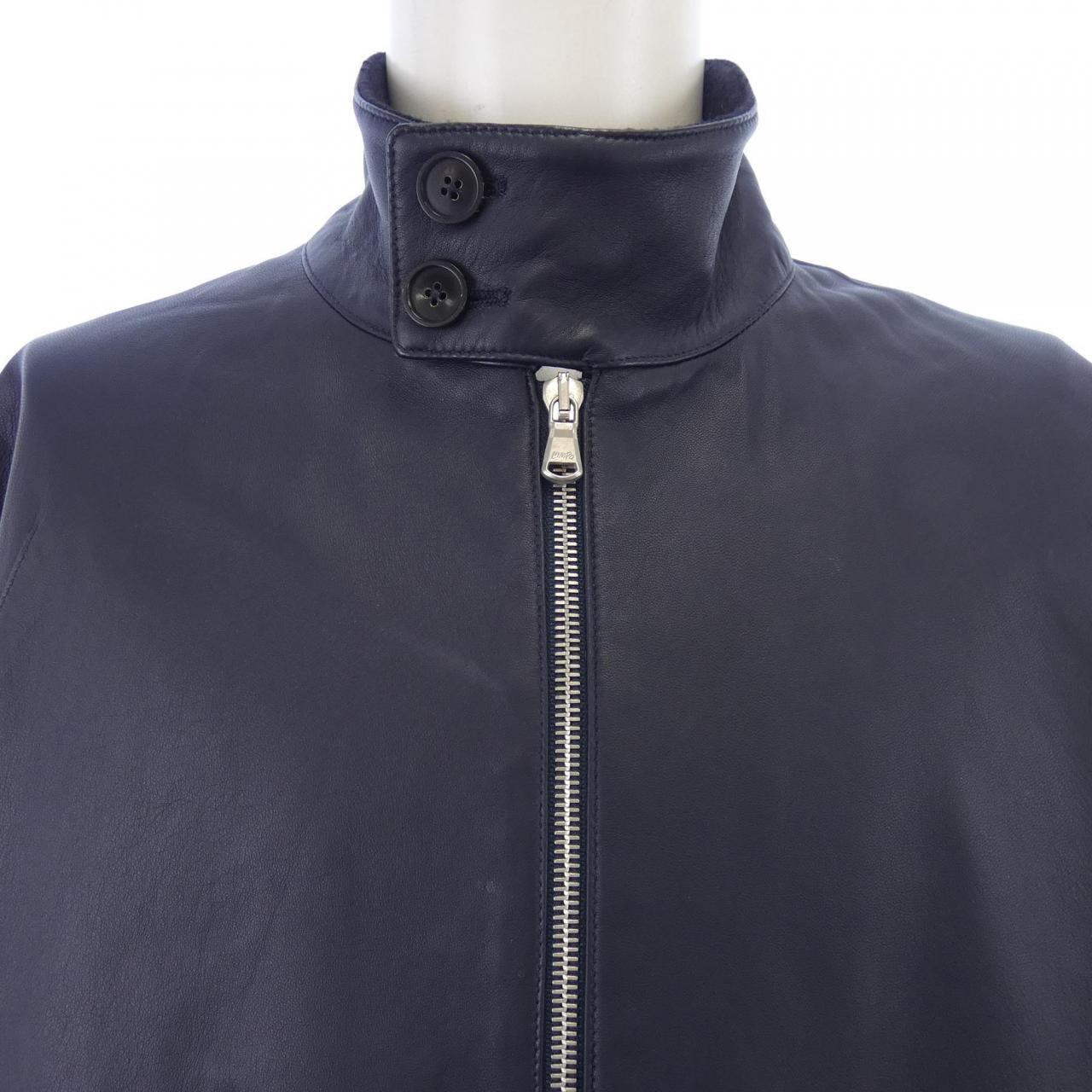 トゥモローランド TOMORROW LAND 63-08-84-08352 レザーライダースジャケット