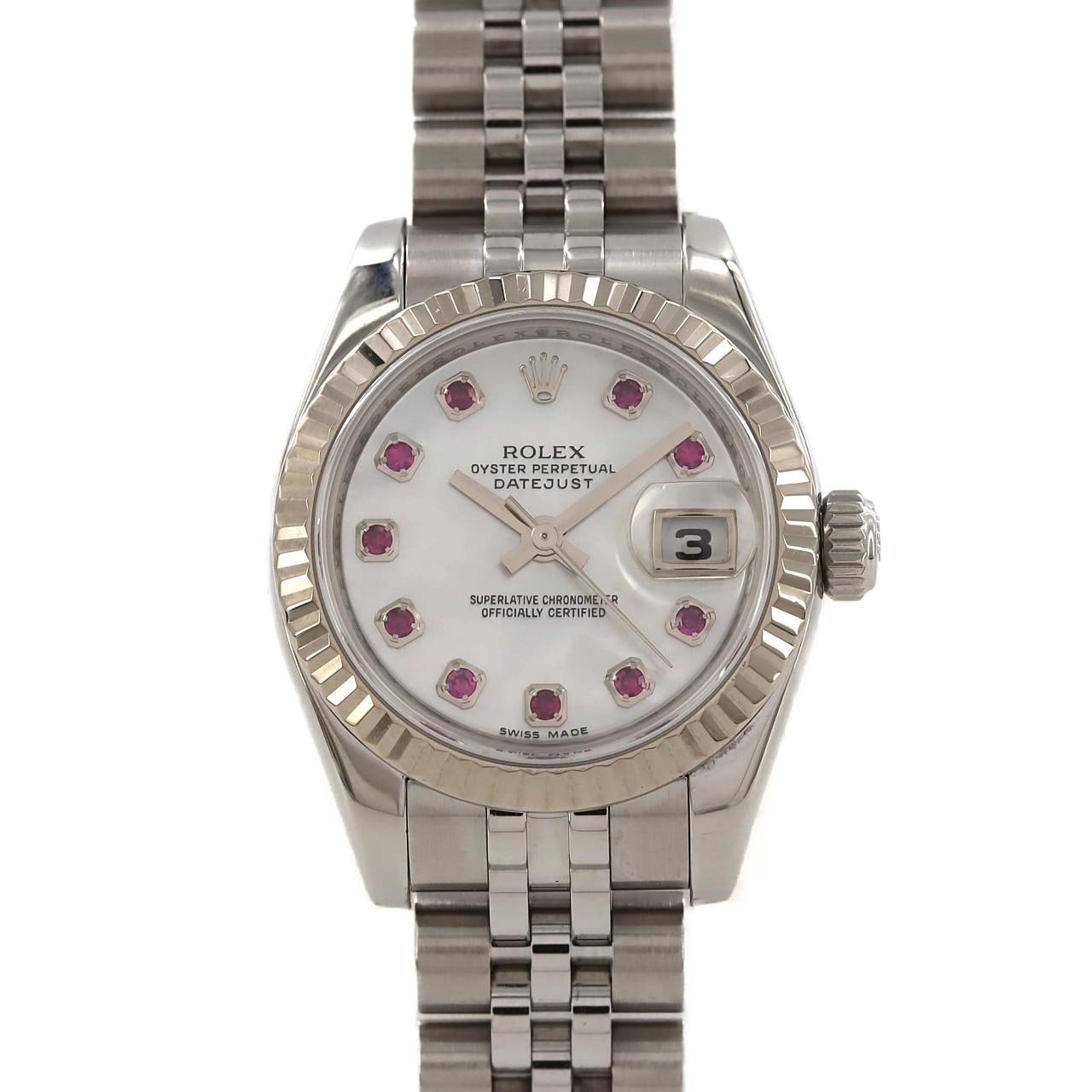 ロレックス デイトジャスト 179174NGR SSxWG 自動巻 Z番