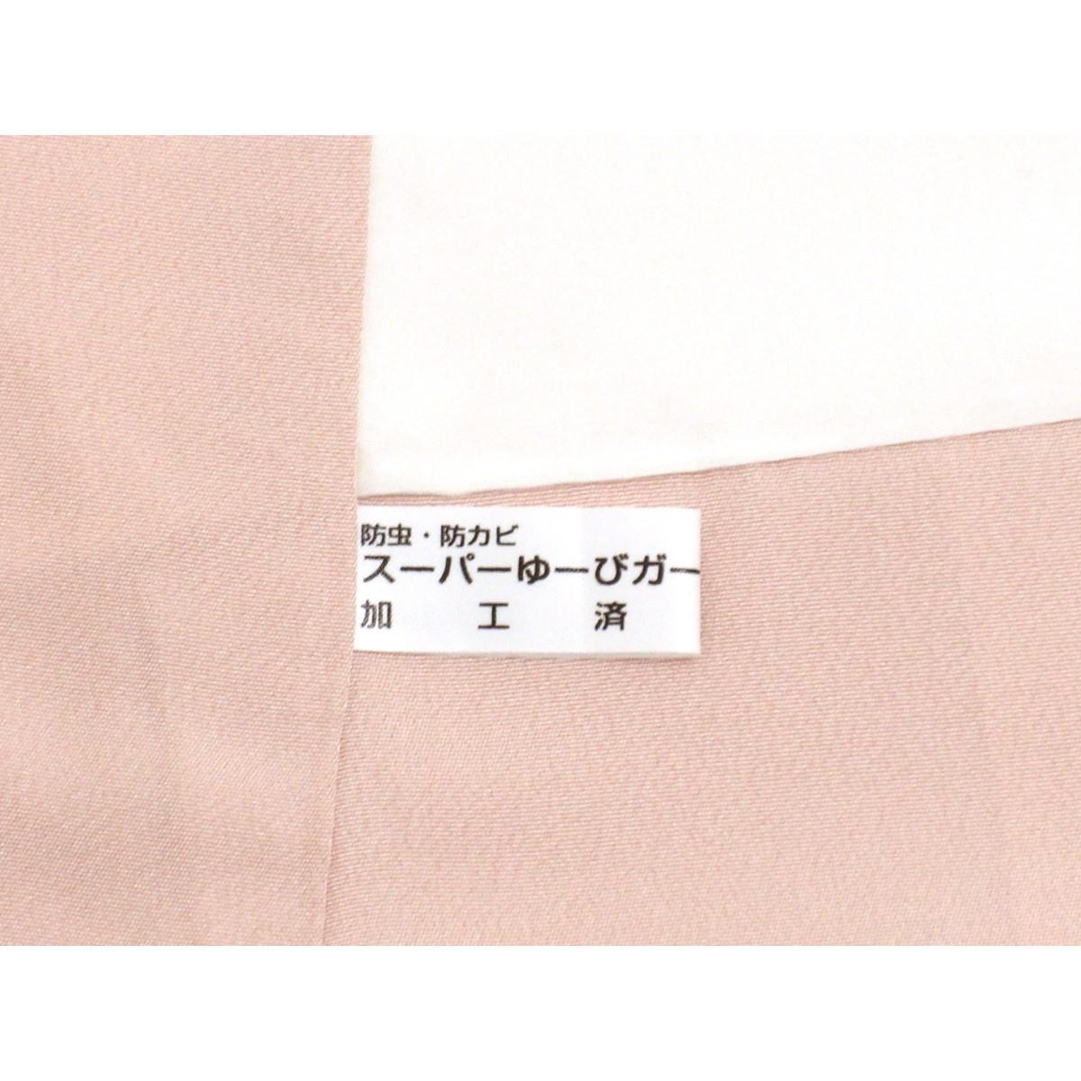 【未使用品】訪問着　友禅金彩加工　ボカシ染　身幅Ｌ寸