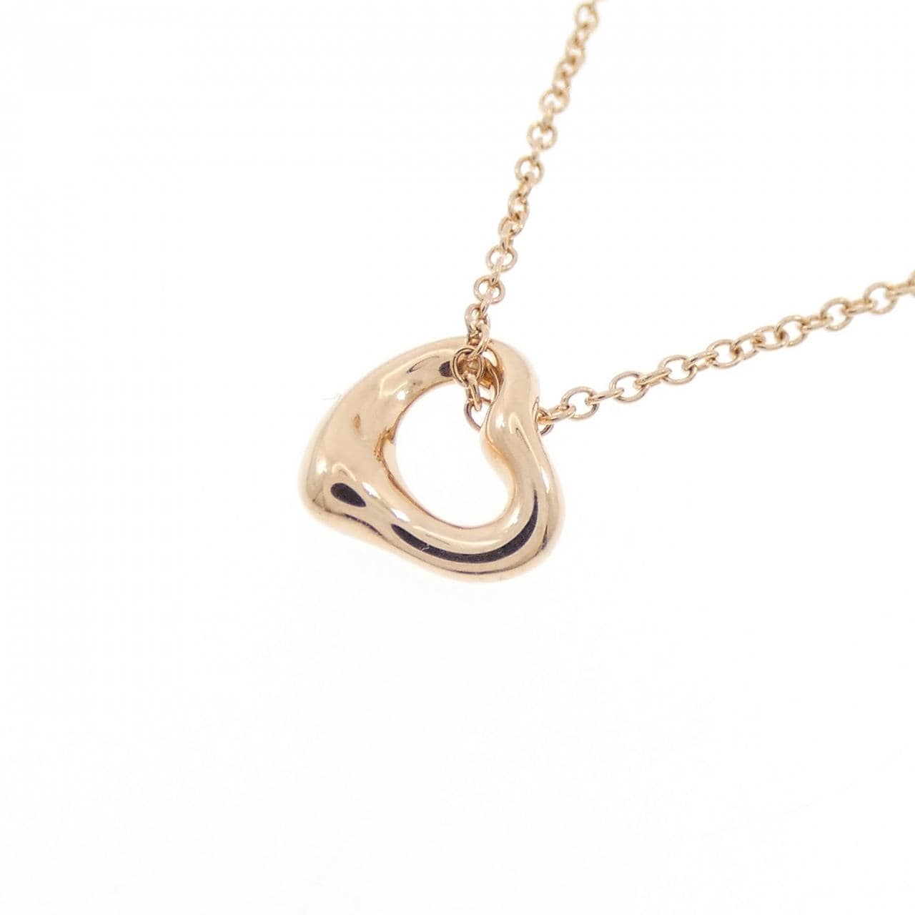 ティファニー オープンハート ネックレス