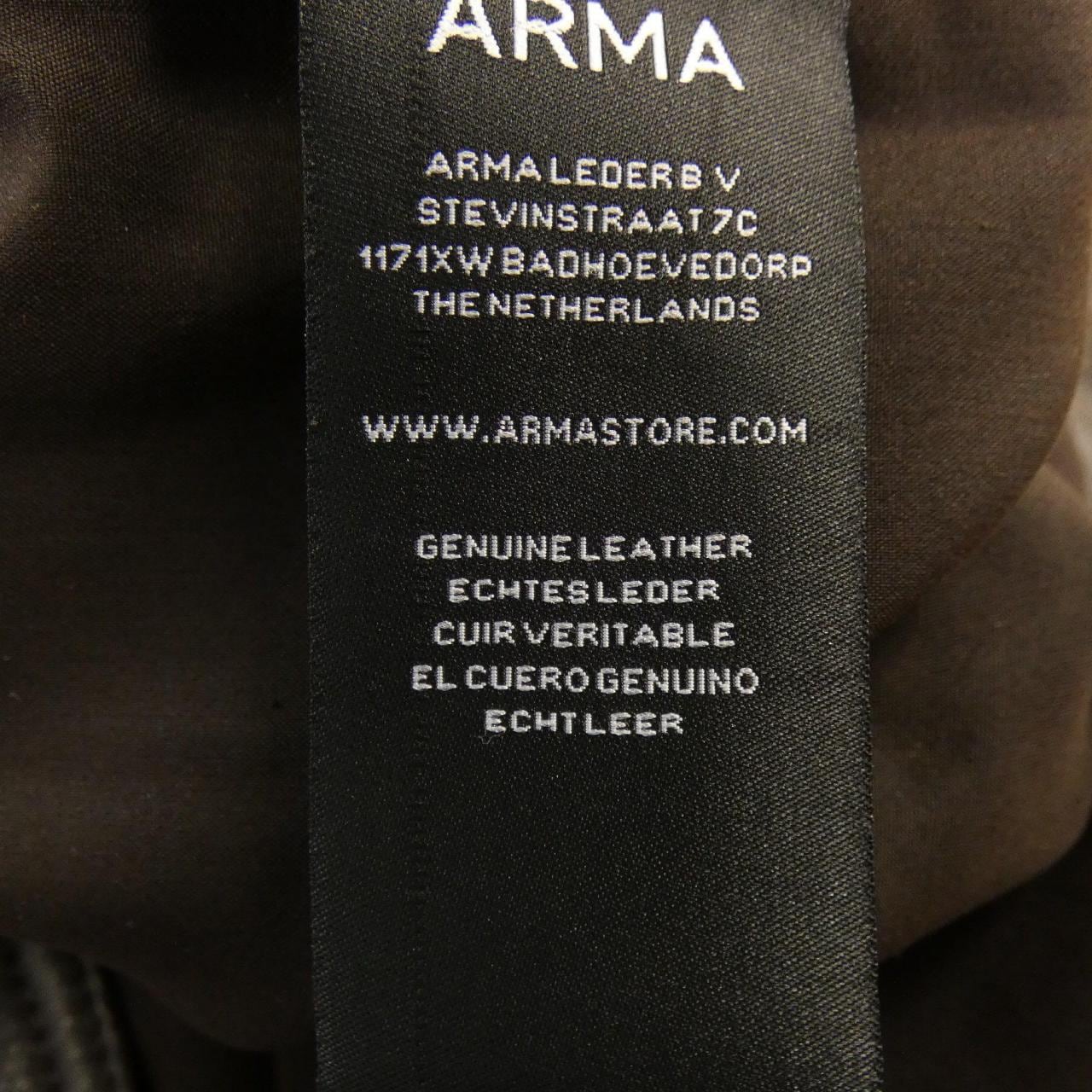 アルマ ARMA WANI レザージャケット