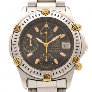 【ノーメンテナンス還元価格】タグ･ホイヤー 2000クロノ コンビ 165.306/1 SSxYG 自動巻