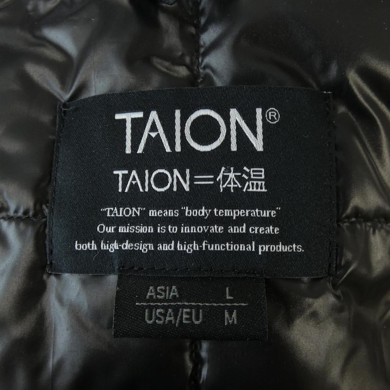タイオン TAION ダウンベスト
