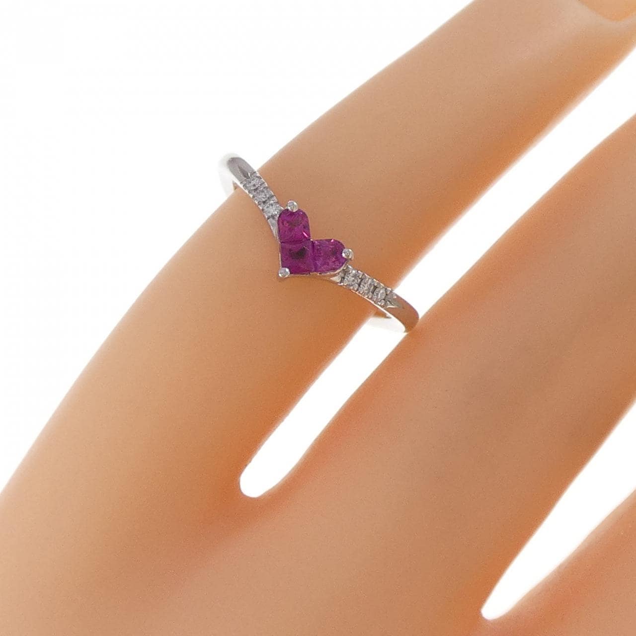 スタージュエリー ミステリアスハート リング 0.15CT