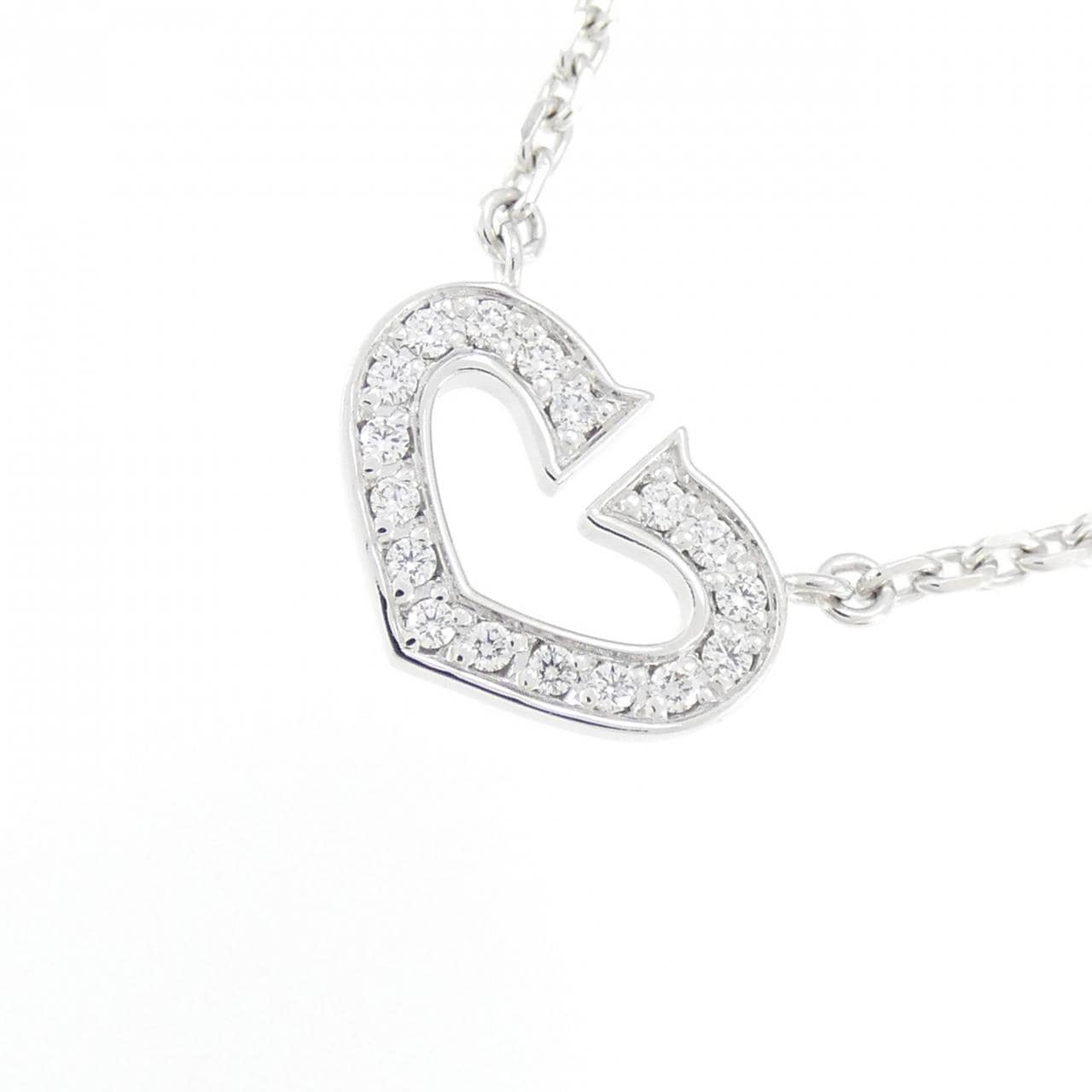 Cartier C heart项链