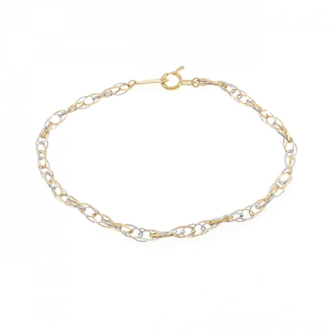 純金/純PT ブレスレット