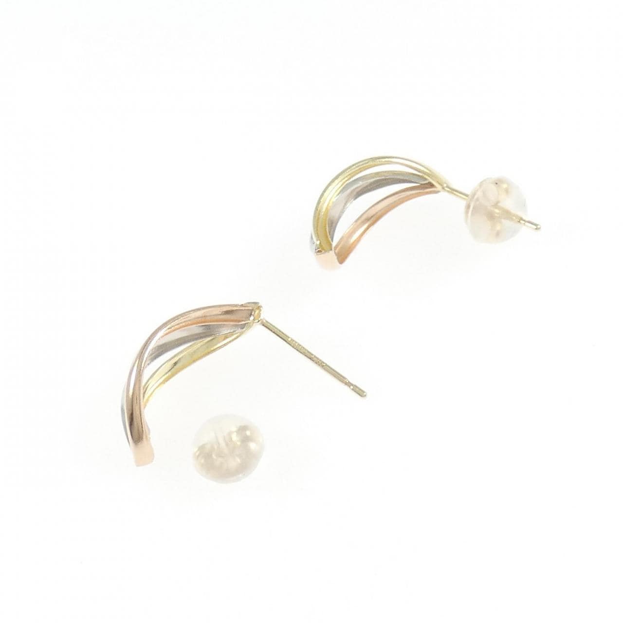 【新品】K10YG/PT900/K10PG ピアス