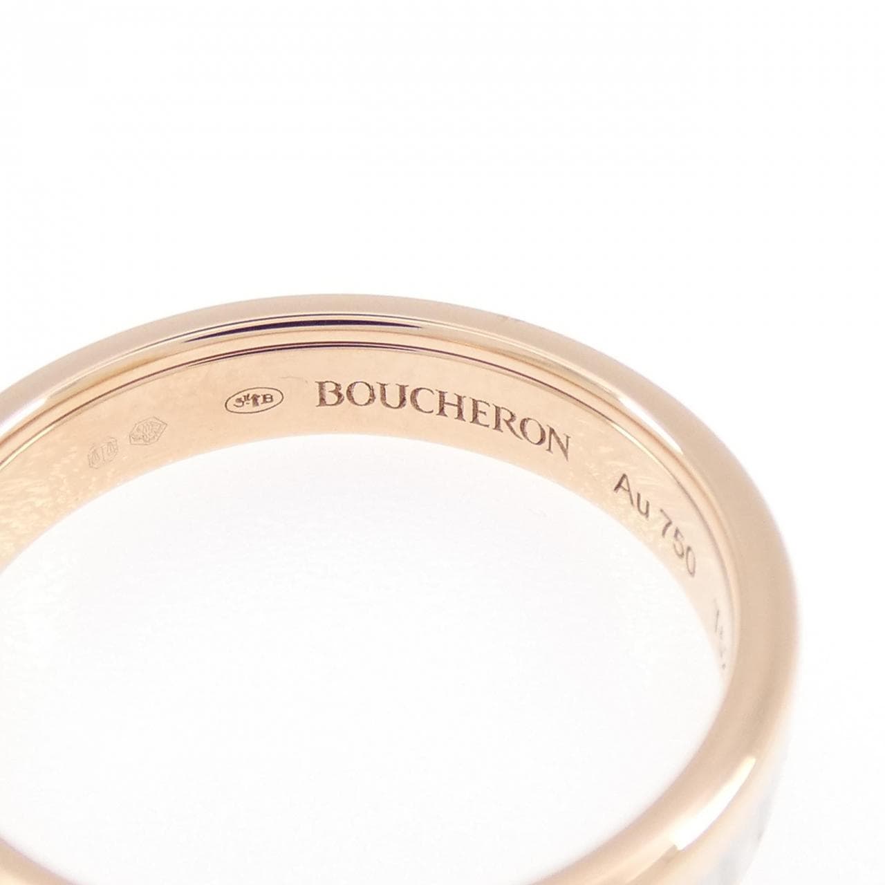 ブシュロン キャトル ホワイト リング