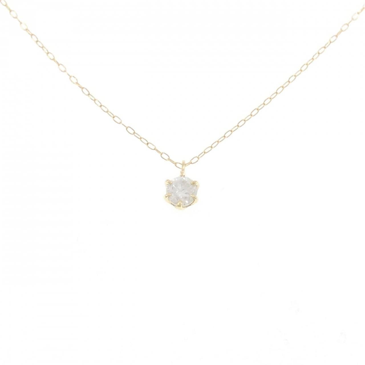 K18YG ダイヤモンド ネックレス 0.30CT