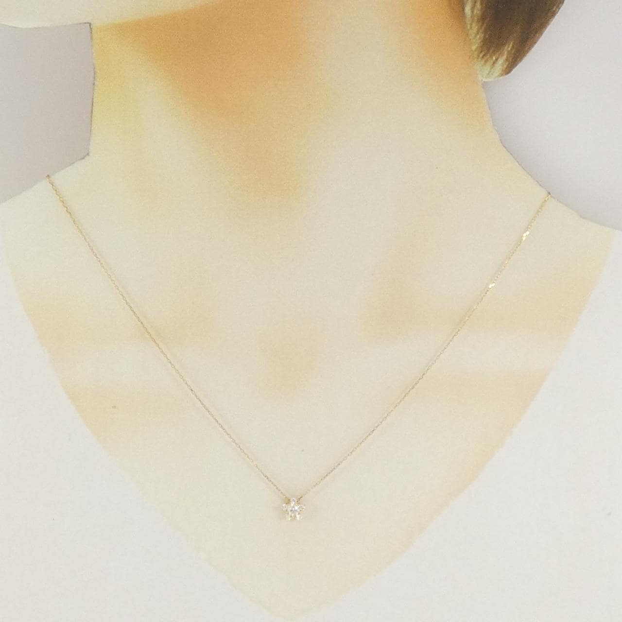 ポンテヴェキオ ダイヤモンド ネックレス 0.20CT