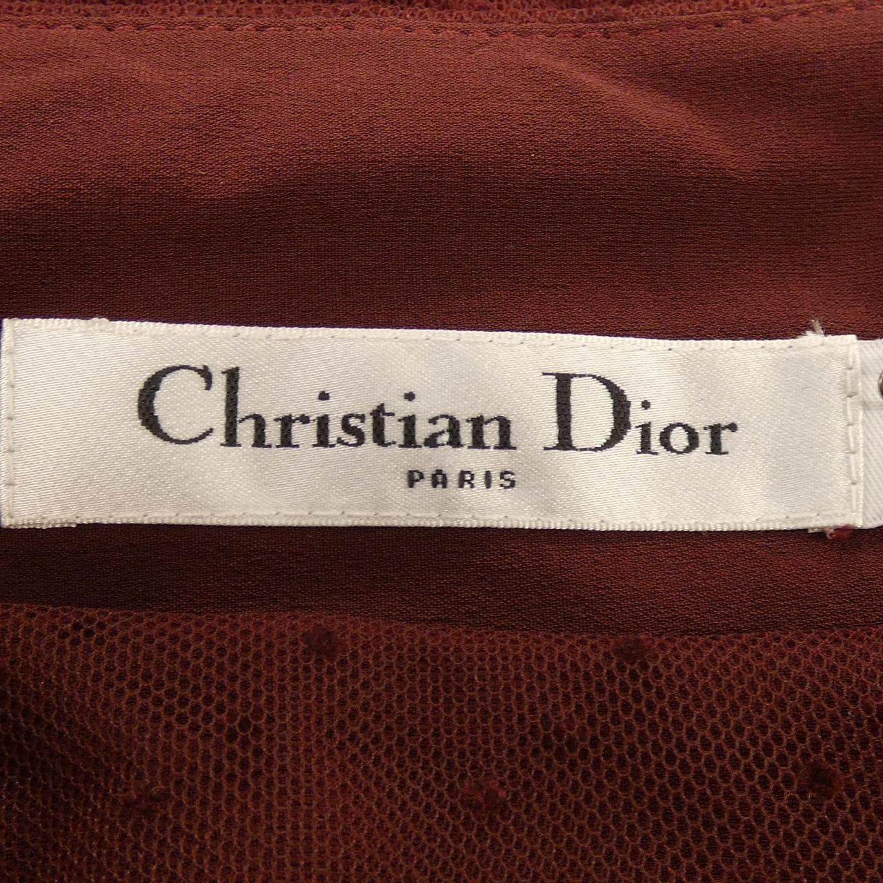 クリスチャンディオール CHRISTIAN DIOR プリーツ ミディスカート プリュムティ チュール 841J50A8810 スカート