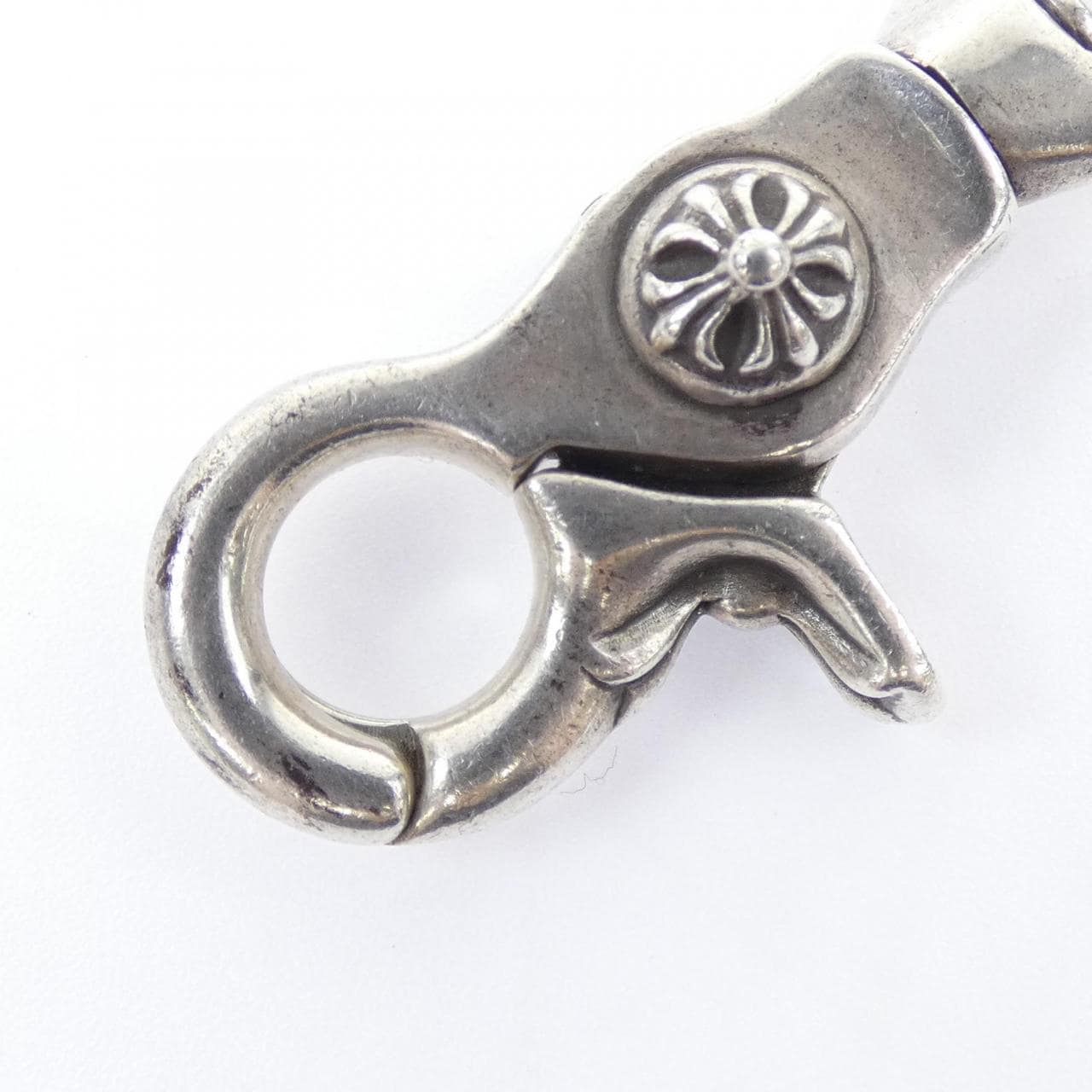 クロムハーツ CHROME HEARTS CLIP CHAIN FANCY ＃5 DAGGER 8LINKS SWVL 2357 304 5000 9100 KEY HOLDER