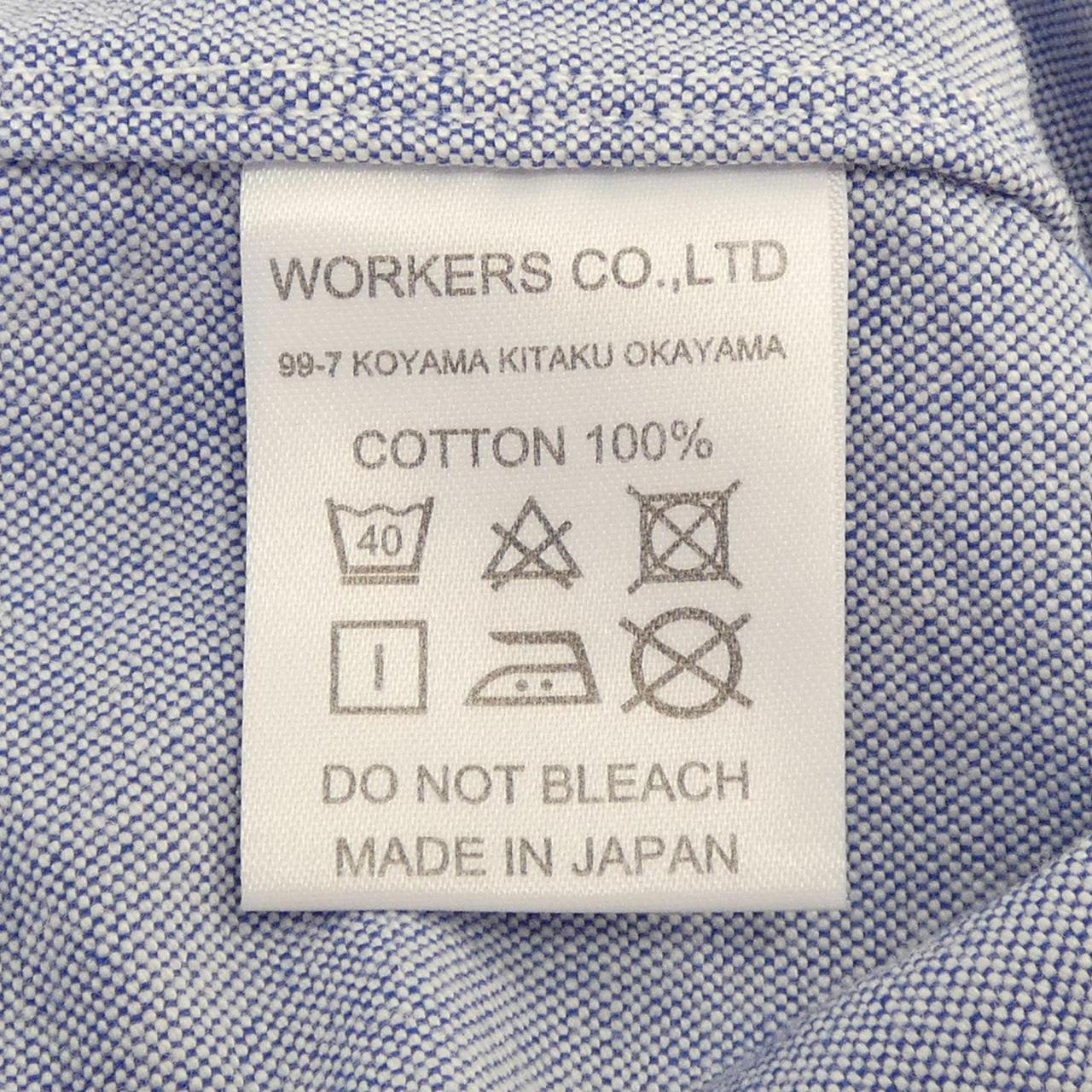 WORKERS シャツ