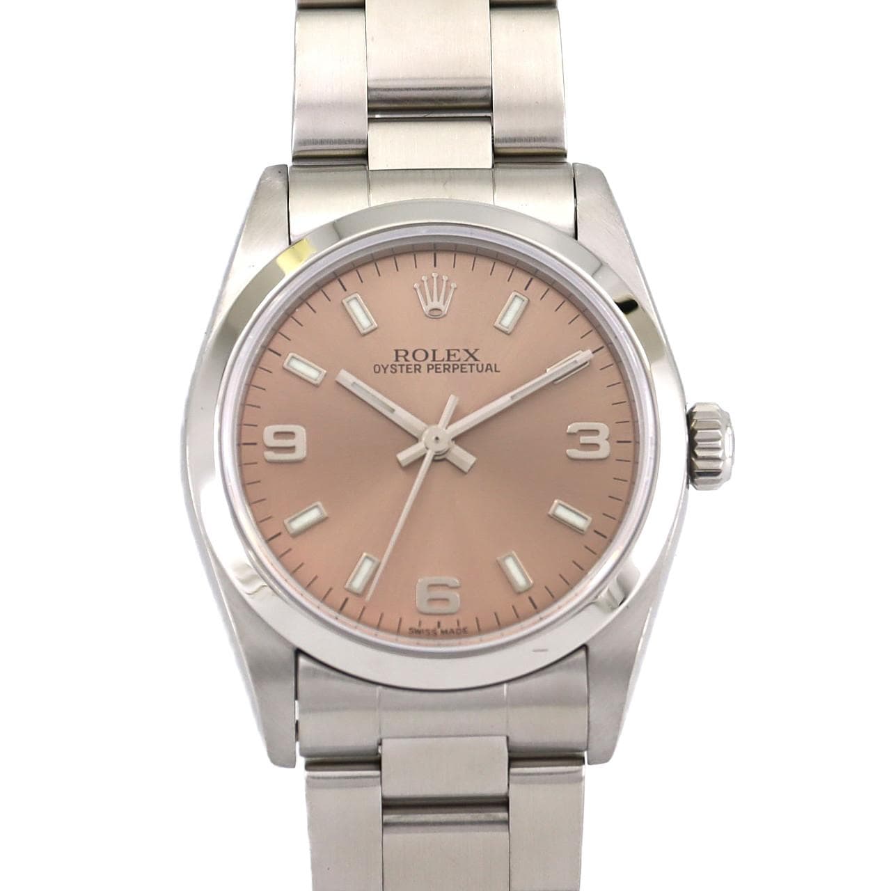 ROLEX Oyster Perpetual 77080 SS Automatic Y number