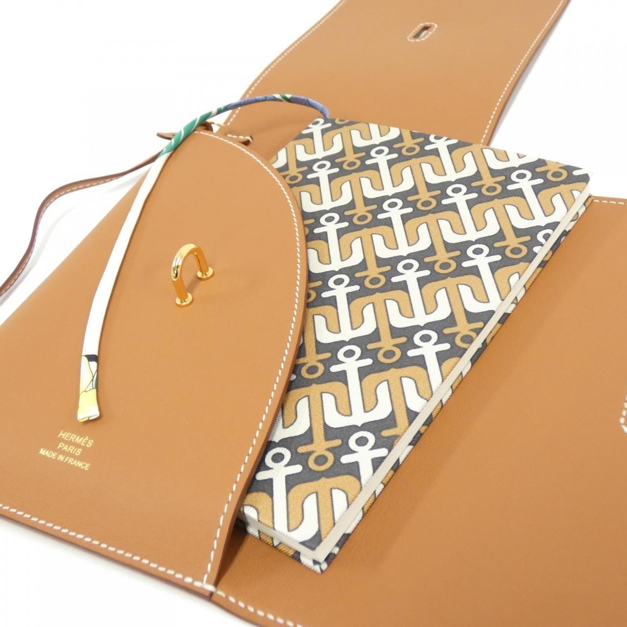 [未使用品] HERMES ANCLES Carnet Secret 085894CC 笔记本保护套