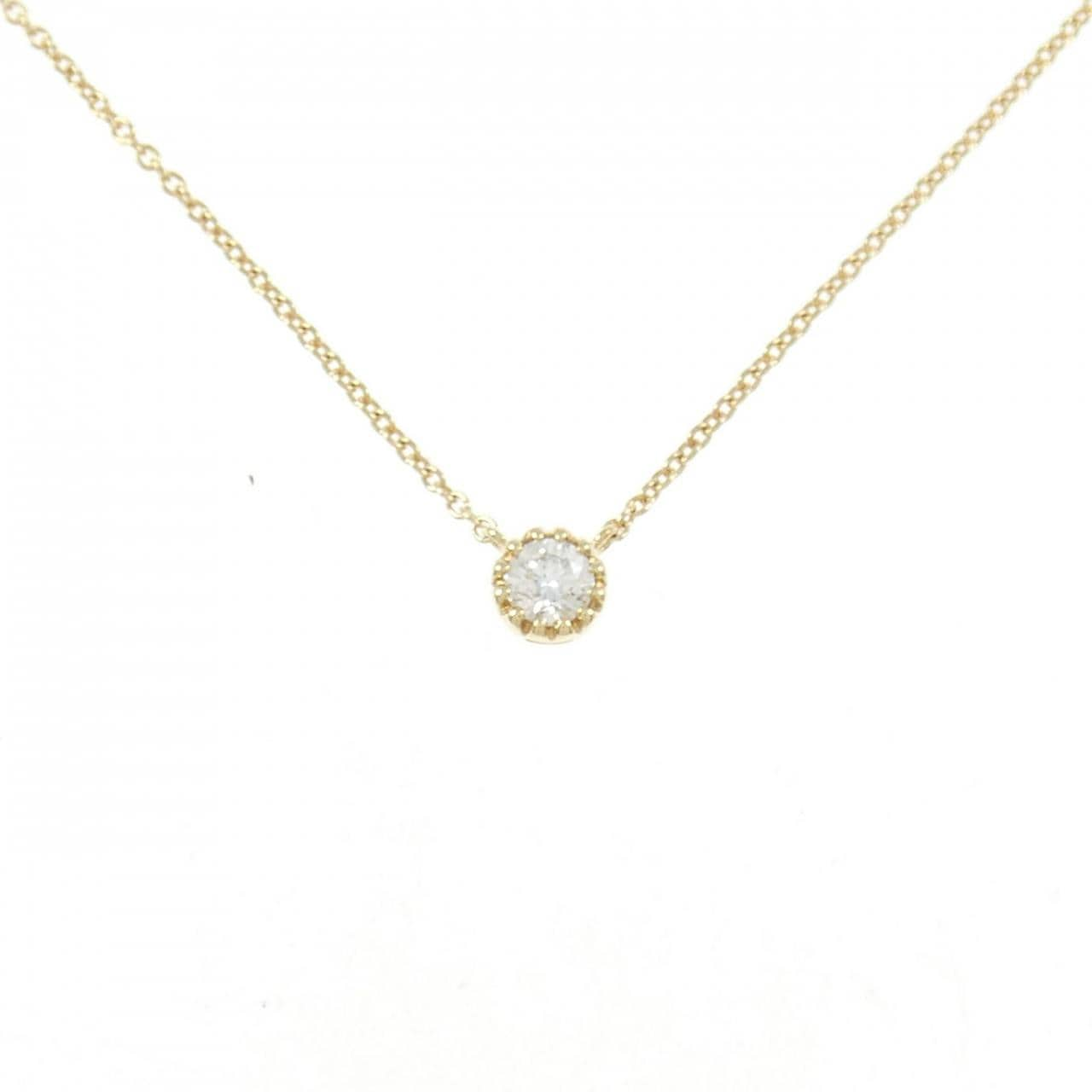 スタージュエリー ダイヤモンド ネックレス 0.12CT