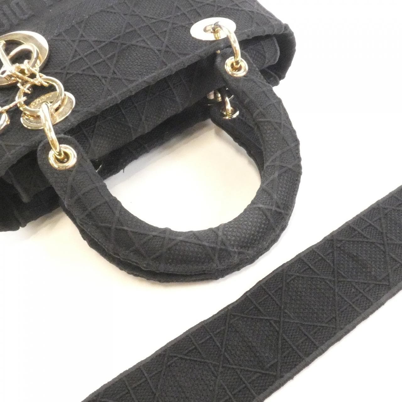 クリスチャンディオール レディ D-ライト ミディアム M0565OREY バッグ