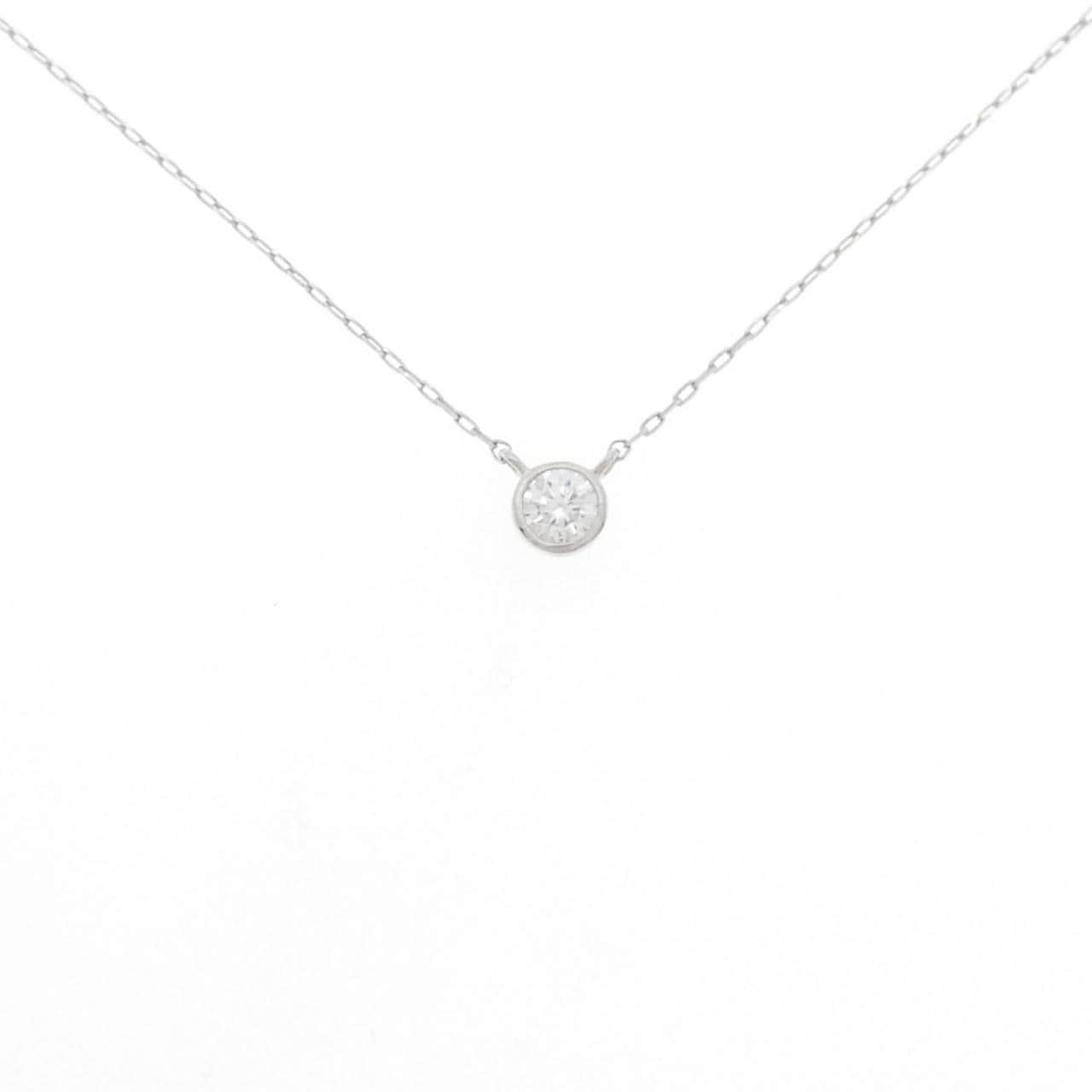 [Remake] PT Diamond Necklace 0.10CT