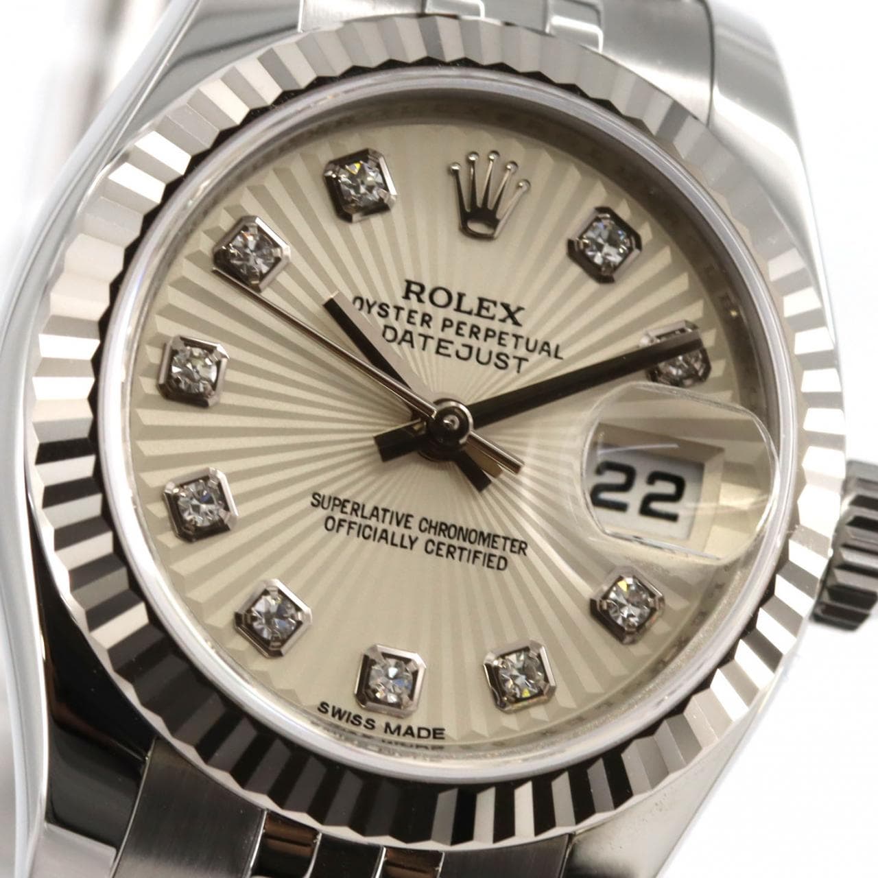 ロレックス デイトジャスト 179174G SSxWG 自動巻 ランダム番