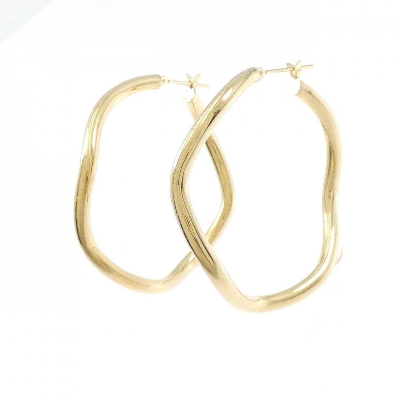 [新品] K18YG 耳环