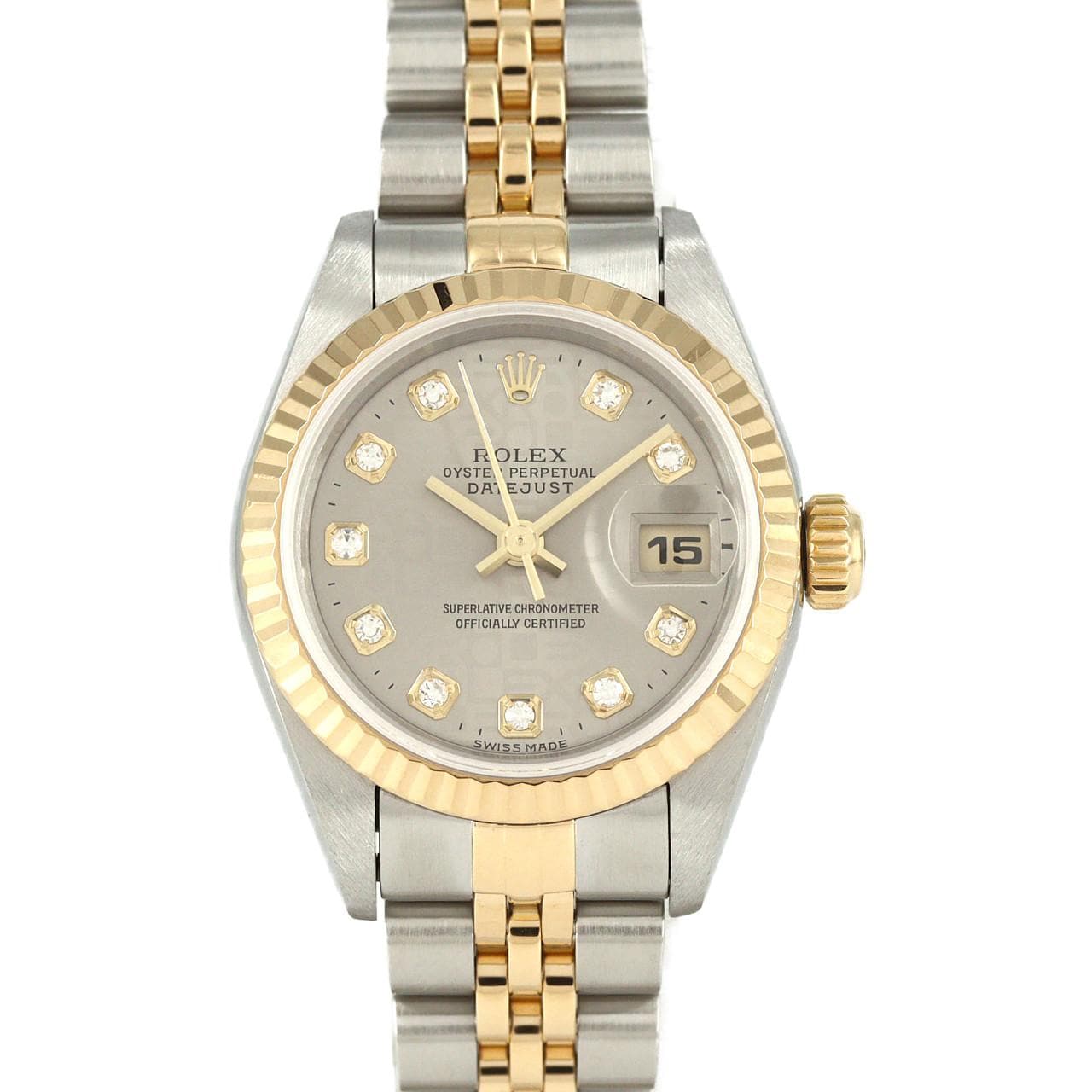 ロレックス デイトジャスト 79173G SSxYG 自動巻 A番