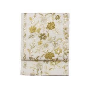 【新品】袋帯　尾峨佐　刺繍加工