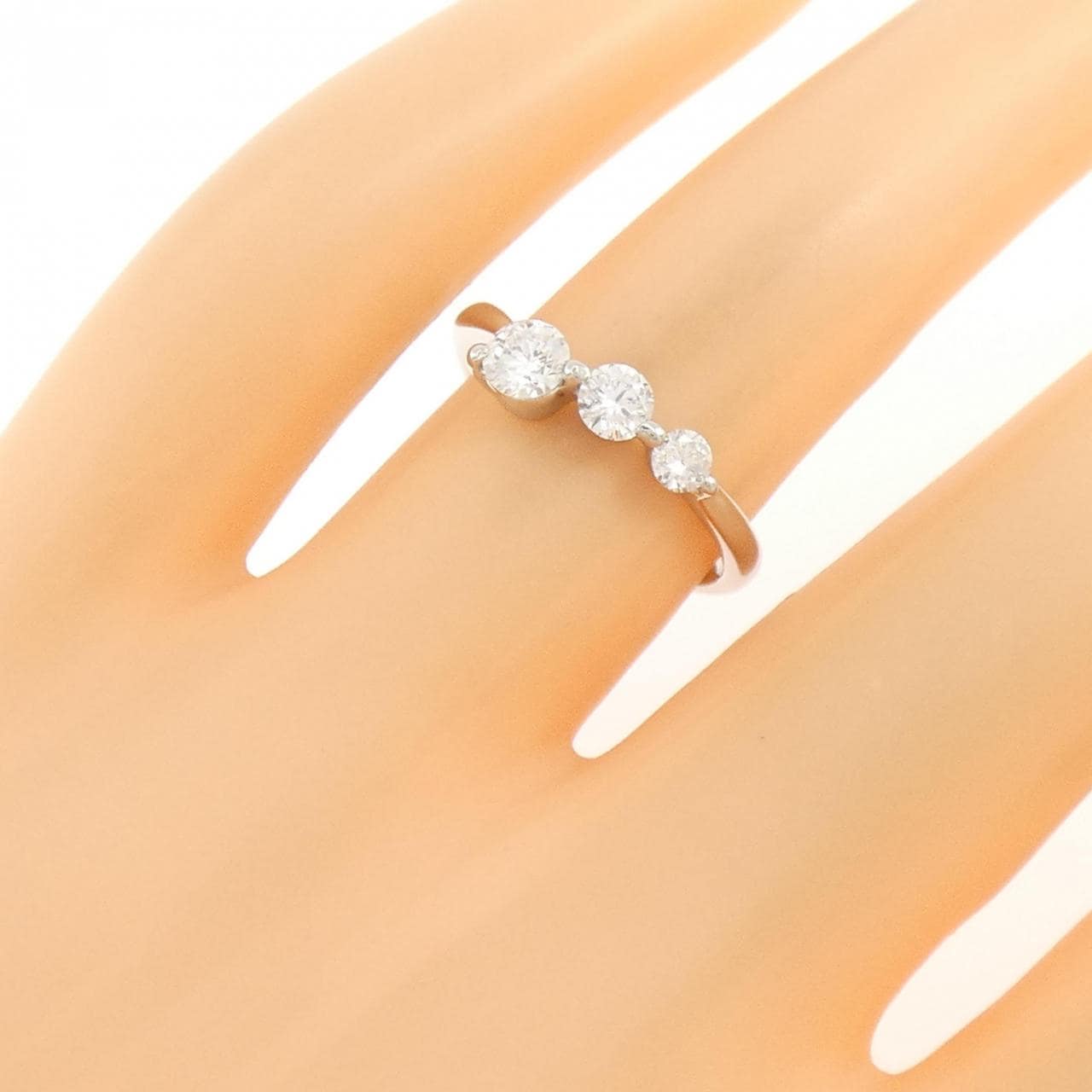 PT900 ダイヤモンド リング 0.50CT