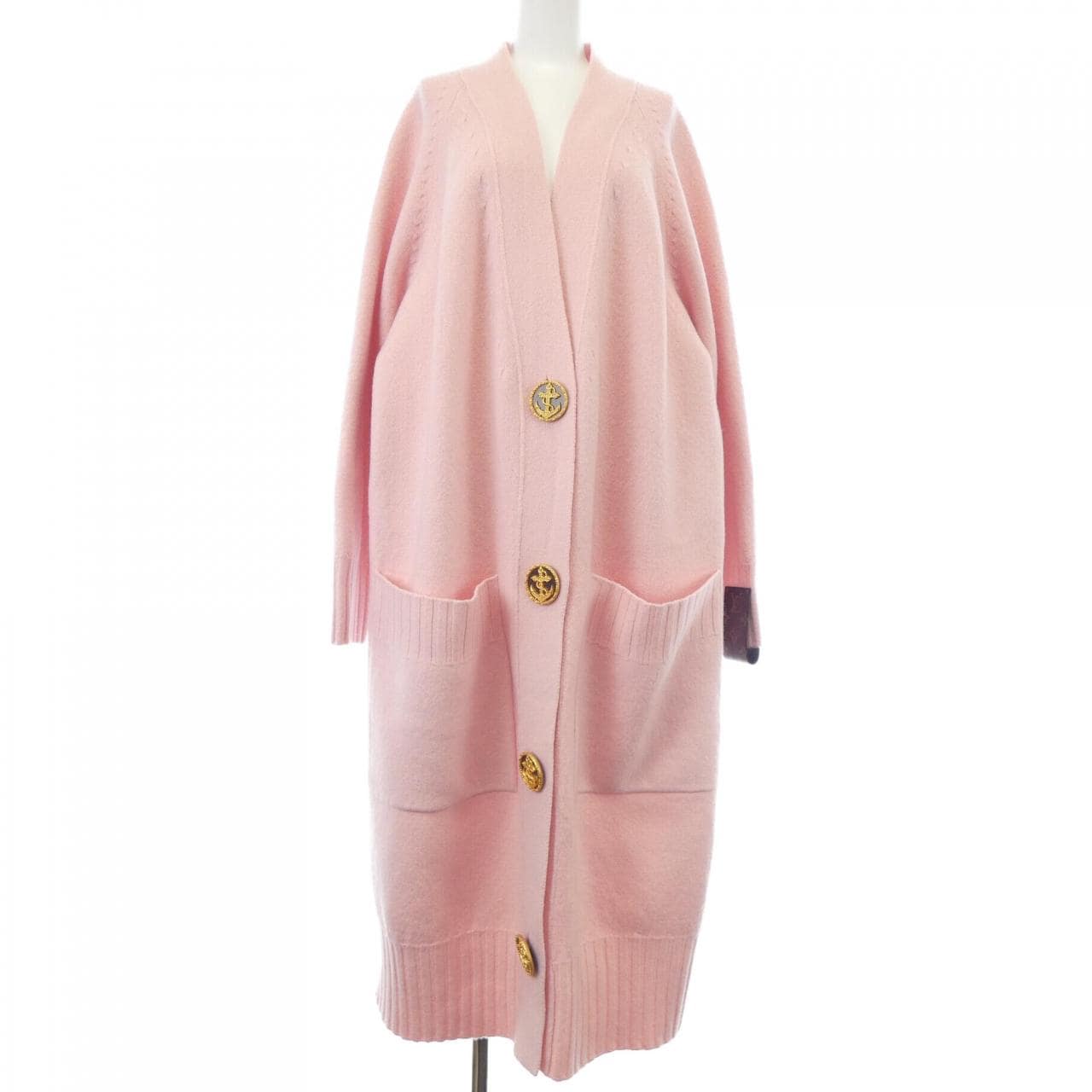 ルイヴィトン LOUIS VUITTON オーバーサイズディテールロングカーディガン FOKC87129 ロングカーディガン