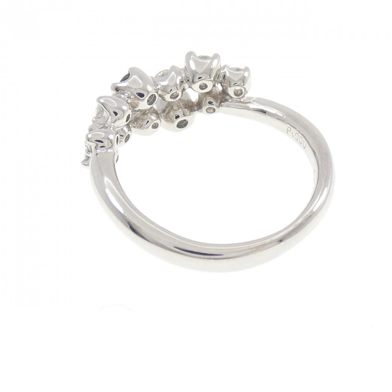 PT900 アレキサンドライト リング 0.18CT