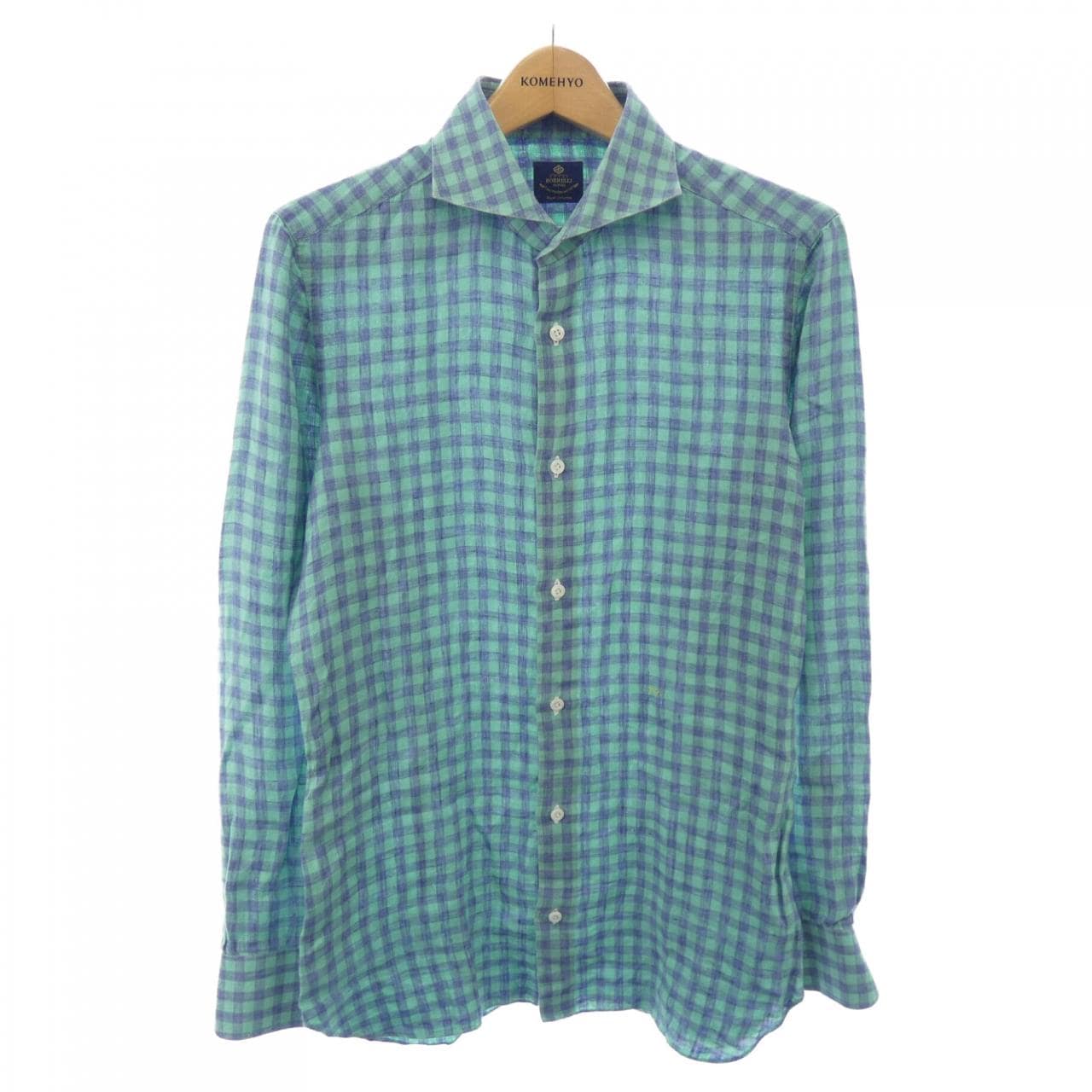 ルイジボレッリ LUIGI BORRELLI シャツ