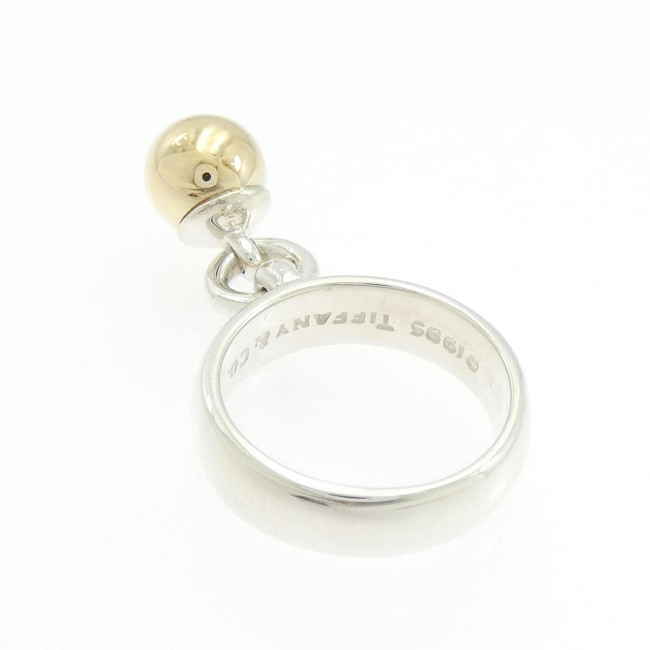 ティファニー 925/750YG リング