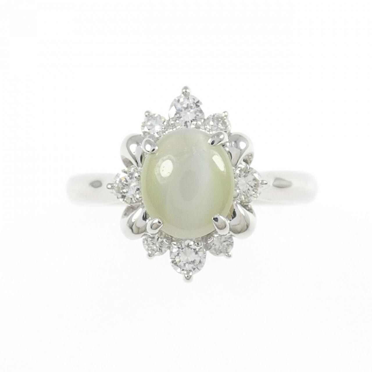 PT900 クリソベリルキャッツアイ リング 1.20CT