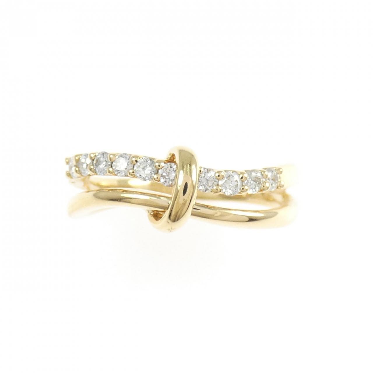 K18YG ダイヤモンド リング 0.20CT