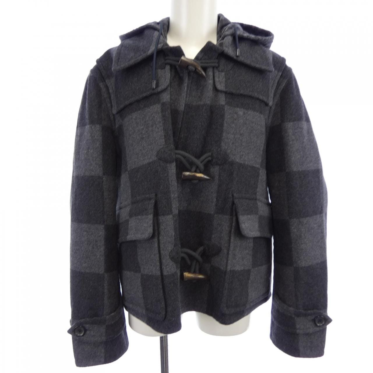 ルイヴィトン LOUIS VUITTON ジャイアントダミエ HJC03WXEP NIGO ダッフルコート