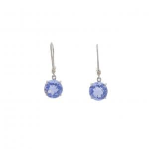 PT950/PT900 フローライト ピアス 1.50CT