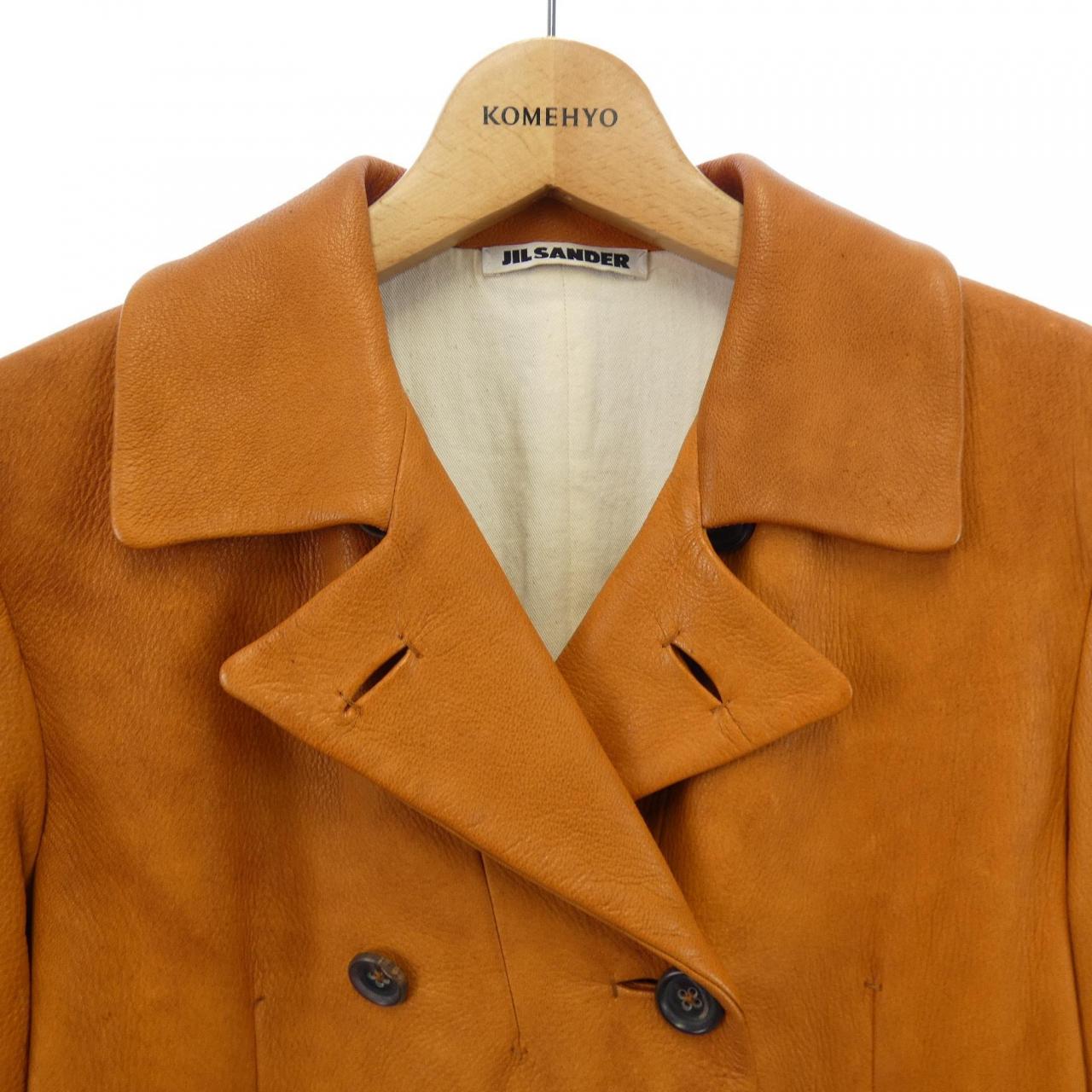 ジルサンダー JIL SANDER レザーコート