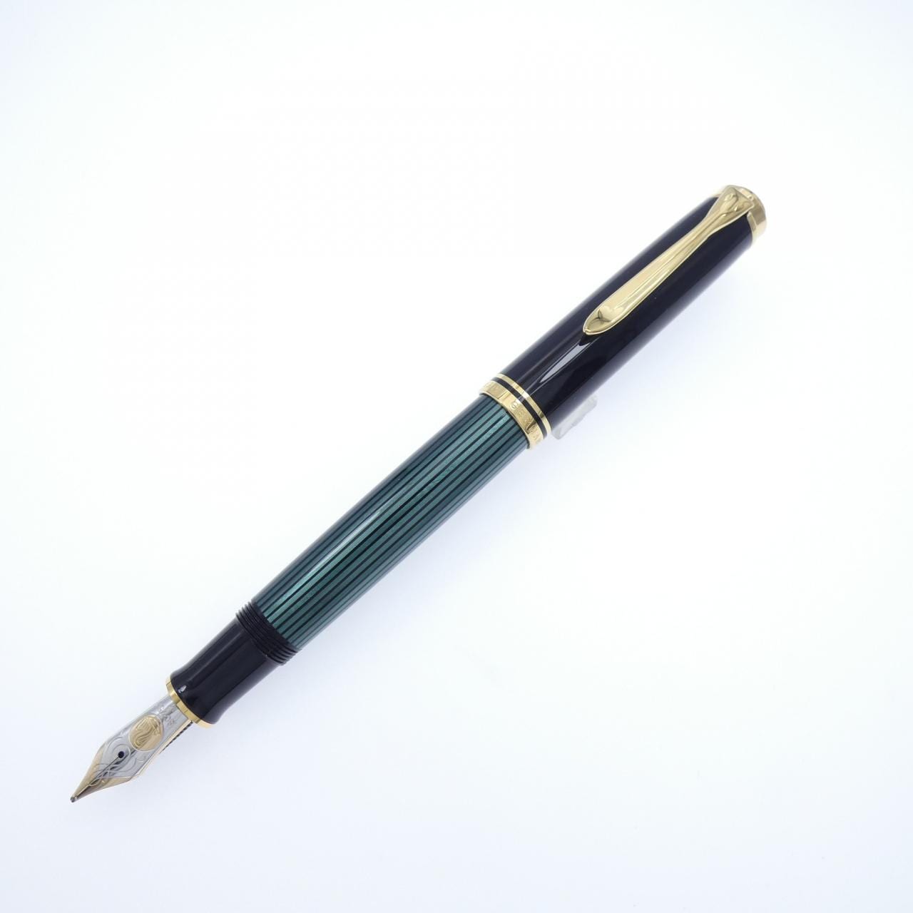 ペリカン スーベレーンM800グリーンストライプ 万年筆